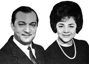 Manolis Hiotis with Mary Linda